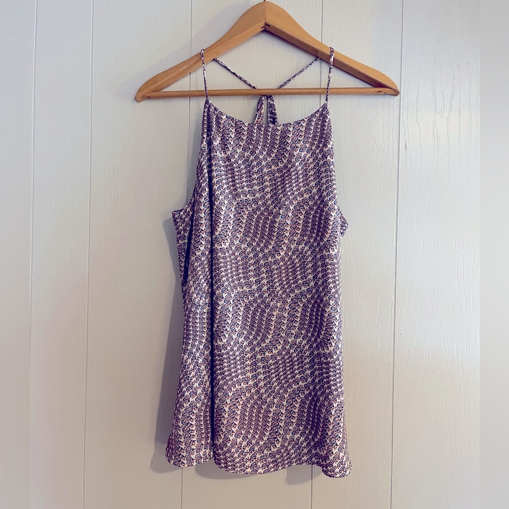 Embrace Los Angeles Halter Print Tank
